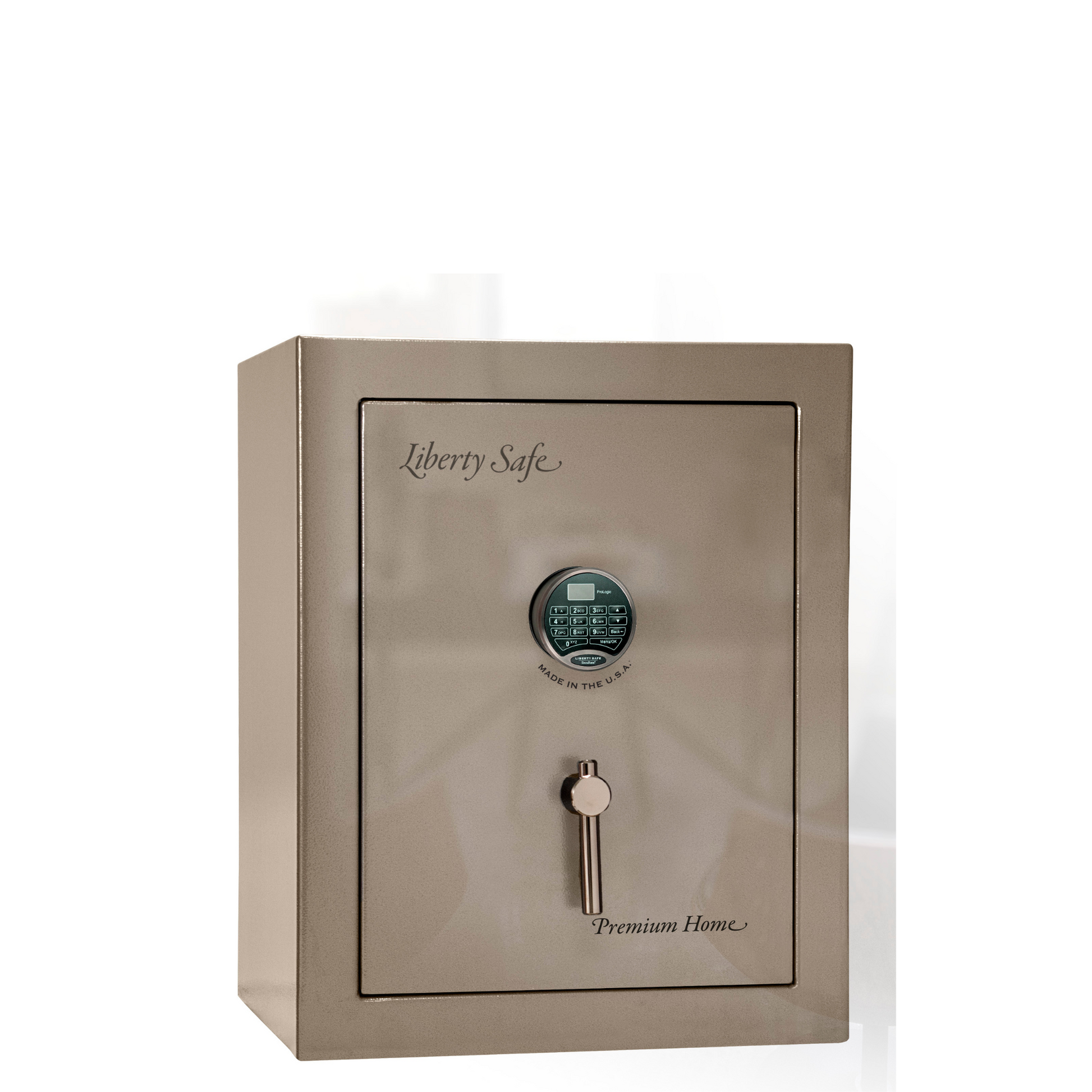 Premium Home Series | Level 7 Security | 2 Hour Fire Protection | 08 | Dimensions: 29.75"(H) x 24.5"(W) x 19"(D) | Champagne Gloss - Closed Door